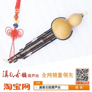 供应云南***葫芦丝厂家 滇南古韵防摔型 小D调 傣族乐器 ***包邮送李春华老师教材