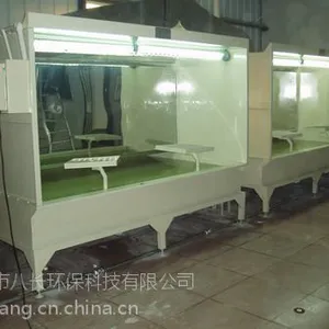 供应佛山中山江门顺德环保喷漆设备水帘柜水帘机喷漆水帘台水帘样板图批发价格