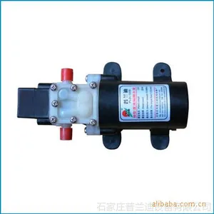 供应普兰迪2202微型电动隔膜泵压力开关24V水泵30W喷雾器洗车机水泵