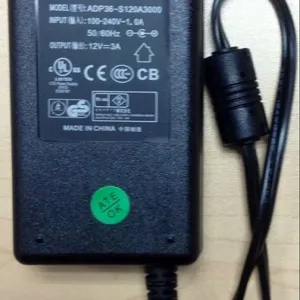 山井电源 ADP36 12V/3A 36W适配器