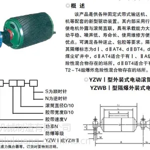 供应隔爆外装式电动滚筒