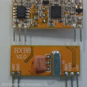 供应厂家直销大量现货供应超外差接收模块RXB8 315.MHZ 433.92MHZ 418MHZ