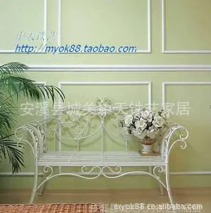 新款公园椅/铁艺椅/双人座椅/户外休闲椅/椅子特价