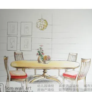 供应深圳墙绘 深圳手绘墙 深圳墙体彩绘 深圳3D立体画 深圳夜光3D立体画