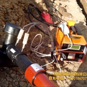 供应厂家直销供应钢丝网骨架pe塑料复合管专用全自动电熔焊机