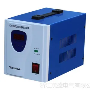 供应豪华型  数显式稳压器DER-2000VA