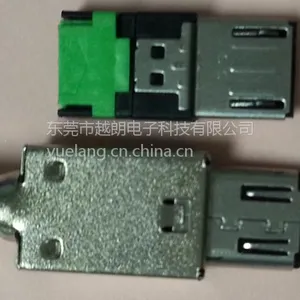 供应MICRO USB 5pin 刺破三件式;一体式;简易三件式