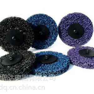 供应新型尼龙纤维砂轮(黑金刚)--普通轮(图)