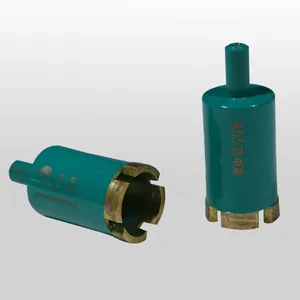 厂家供应金刚石薄壁钻 石材专用开孔器 烧结水钻头直径32mm