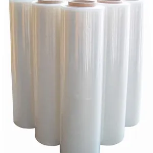 供应机用缠绕膜 全新料 透明拉伸性好 500mm