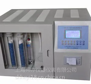 上海何亦OR-6D一体化精密智能汉字测硫仪用于测量煤炭、石油、等物质的含硫量。