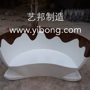咖啡杯造型椅,凳,沙发,椅子雕塑,玻璃钢沙发,家具