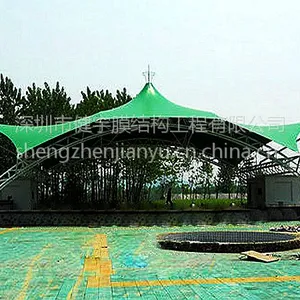 南山张拉膜景观,张拉膜舞台,深圳膜结构公司,深圳拉膜厂家
