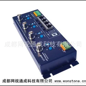 供应WONSTONE 正品 双绞线视频传输器 防雷器多功能一体化积分大放送