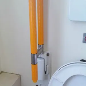 供应火车卫生间座便器U型尼龙上翻扶手