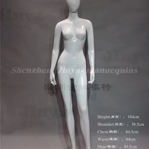 金娅JA-249女模特 亮光白色***环保模特 服装店展示道具