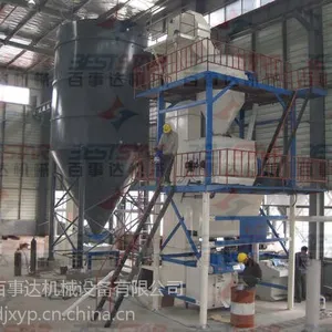 腻子粉生产设备,百事达腻子粉新型全自动生产线。