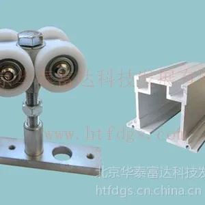 供应重型折叠门吊轮吊轨︱ 工业折叠门吊轮吊轨滑轮滑轨︱电动折叠门︱上承重折叠门吊轮吊轨及五金配件︱