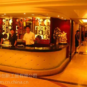 供应山西大同太原忻州板式酒店客房家具厂家批发供应晋友家具酒店服务台