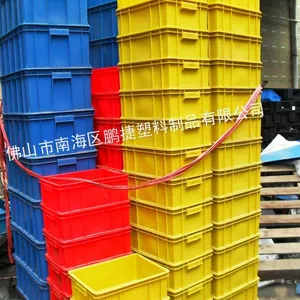 供应佛山鹏捷塑料,生产各规格型号周转箱、胶箱