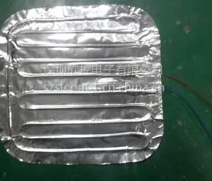 供应深圳欣控铝箔发热片铝箔电热膜铝箔电热板铝箔发热膜铝箔发热板