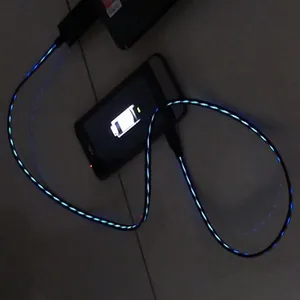供应USB3-BL-B 黑发蓝追光数据线