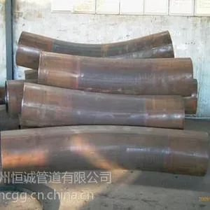 供应河北盐山中频弯管 90度大口径中频大弯 大倍数碳钢中频弯管生产厂家