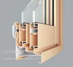 供应广东（江苏）华昌铝厂有限公司伟昌铝材728推拉系列(一)