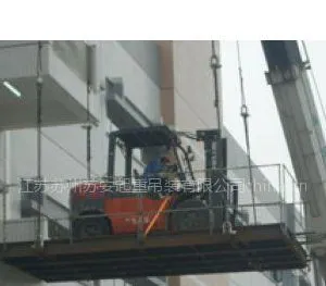 苏州相城区10吨2.5米高门架叉车出租,苏安起重吊装公司