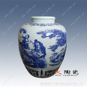 供应100斤青花酒坛批发 陶瓷酒坛生产厂家