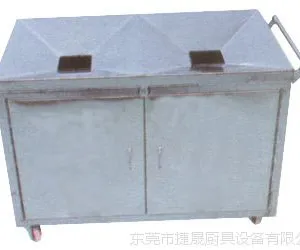 工厂食堂厨房设备不锈钢回收车——清洗方便,厂家直销