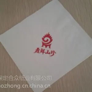北京定做印标餐巾纸广告餐巾纸,合众纸业