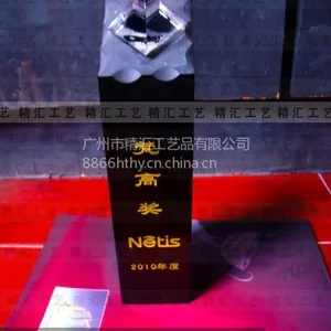 供应福建企业***员工水晶奖杯制作,福建企业***销售之星水晶奖杯