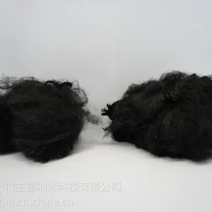 供应江西纳米级功能性1.5D竹炭纤维棉