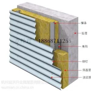 供应供应陕西西安波纹板836/825铝镁锰钛锌板金属屋面板