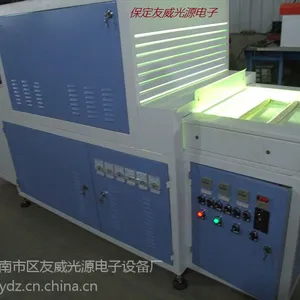 供应友威红外线烤漆设备 连续网带式热风烤漆设备