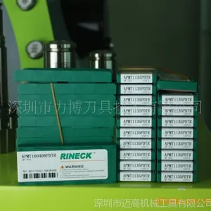 供应RINECK机用刀片APMT160408PDR,加工模具钢,不锈钢,加工刀粒