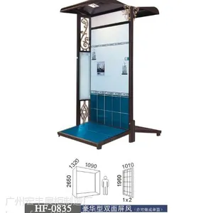 供应厂家直销双面屏风瓷砖展示架,***定制瓷砖展具,双面展示样板
