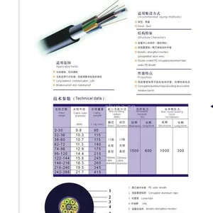 供应兰州室外架空管道光缆GYTA-128芯