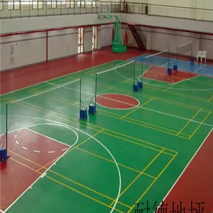 供应广州PU篮球场施工工艺｜耐德地坪施工队造价