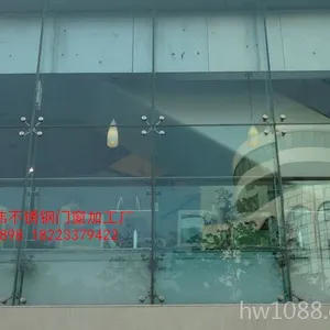 重庆汽车4S店写字楼办公室点驳接爪玻璃外挂幕墙石材铝单板幕墙