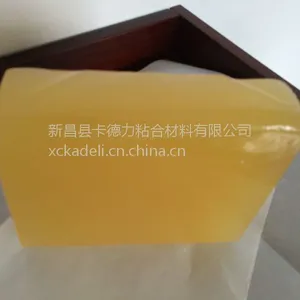 【卡德力直销】胶带热熔胶 黄色环保***性热熔胶