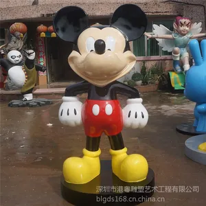 米老鼠雕塑|卡通米老鼠雕塑|米老鼠造型人偶