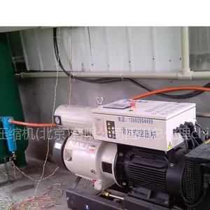 供应成都市九天家私 正在使用耐力牌滑片式空压机