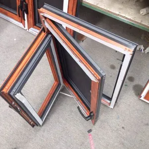 金钢网开一体断桥隔热平开窗