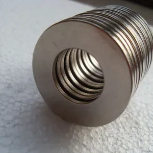 供应环保五金圆环镀镍钕铁硼***磁铁D10*8*3mm 0.02元/片
