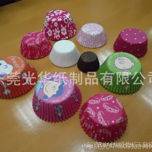 深圳精美彩印蛋糕纸杯、蛋糕纸托生产定做