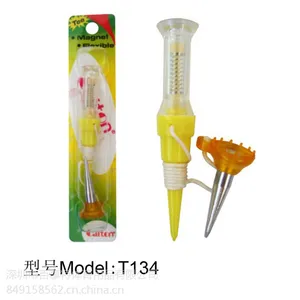 厂家直销高尔夫子母弹簧球钉T134 高品质高尔夫球tee ******高尔夫球托