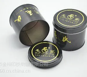 铁盒包装厂家定做圆形礼品铁盒包装