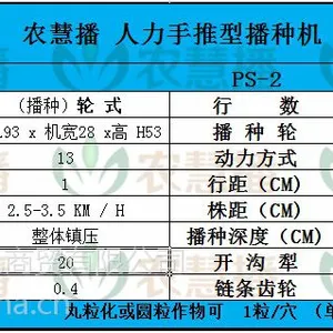 2016年农慧播PS-2菠菜播种机厂家批发